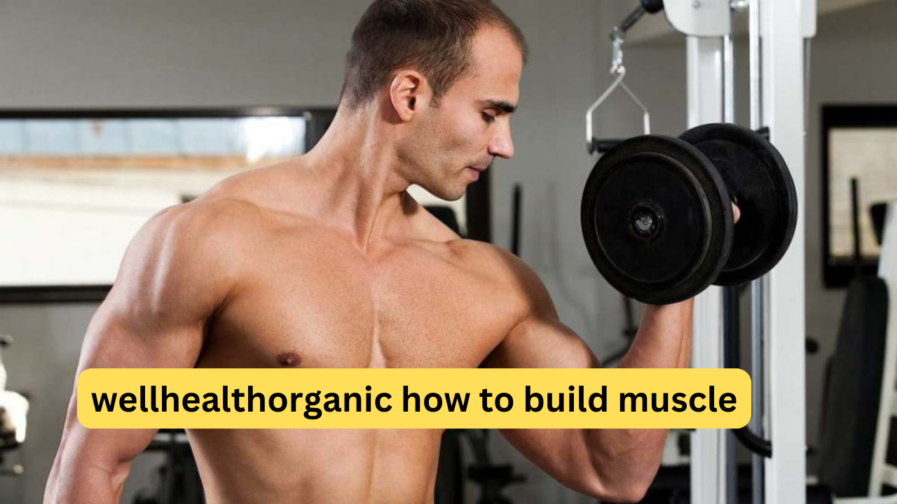 wellhealthorganic how to build muscle