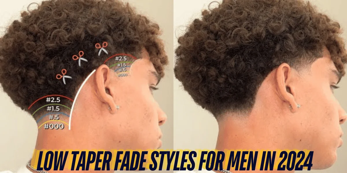 This emage showing a Low Taper Fade Styles for Men in 2024